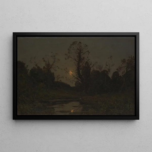 HenriJoseph Harpignies - Moonrise.webp