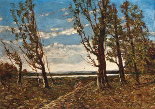 HenriJoseph Harpignies - Paysage au coup de vent.webp