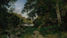 van het rotsachtige pad in de Morvan - Henri-Joseph Harpignies — weergave van het kunstwerk