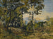 Villefranche - Henri-Joseph Harpignies — weergave van het kunstwerk