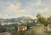 Vue van Nice - Henri-Joseph Harpignies — weergave van het kunstwerk