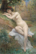 Nude woman in a forest landscape - Henri Adrien Tanoux — artwork view
