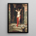 La Belle du harem - Henri Adrien Tanoux — framed artwork on a wall