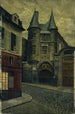 Le Portail de l'hôtel de Clisson rue des Archives - Henri Chapelle — weergave van het kunstwerk