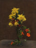 Jonquilles en kapucijnerbloemen - Henri Fantin-Latour — weergave van het kunstwerk