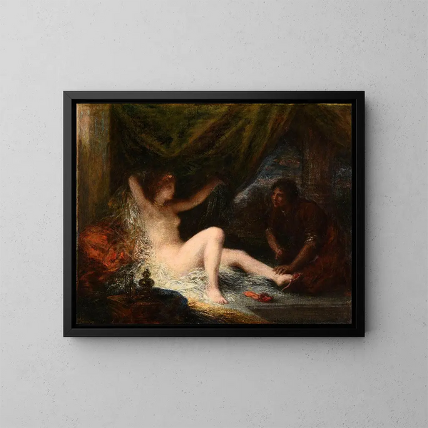 De zonsopgang - Henri Fantin-Latour — ingelijst kunstwerk aan de muur
