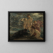 De vriend en de muzen - Henri Fantin-Latour — ingelijst kunstwerk aan de muur