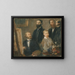 Manet in zijn atelier - Henri Fantin-Latour — ingelijst kunstwerk aan de muur