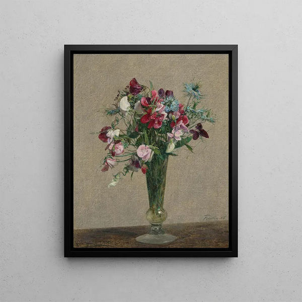 Henri FantinLatour - Pois de senteur et nigelles.webp