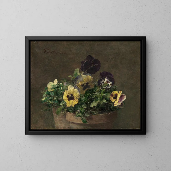 Gedachten in pot - Henri Fantin-Latour — ingelijst kunstwerk aan de muur