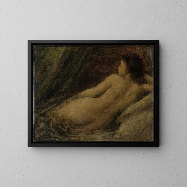 Natuurlijke houding - Henri Fantin-Latour — ingelijst kunstwerk aan de muur