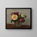 Gele en rode rozen - Henri Fantin-Latour — ingelijst kunstwerk aan de muur