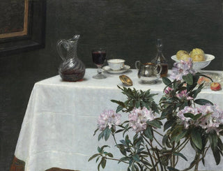Henri FantinLatour - Still Life Corner of a Table.webp