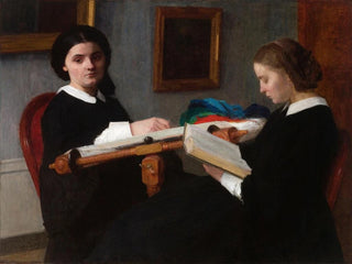 Henri FantinLatour - The Two Sisters.webp