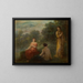 Drie nimfen bij een bron - Henri Fantin-Latour — ingelijst kunstwerk aan de muur