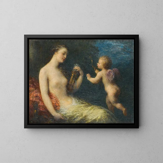 Henri FantinLatour - Venus And Cupid.webp