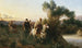 De Arabische Verkenners - Henri Félix Emmanuel Philippoteaux — weergave van het kunstwerk