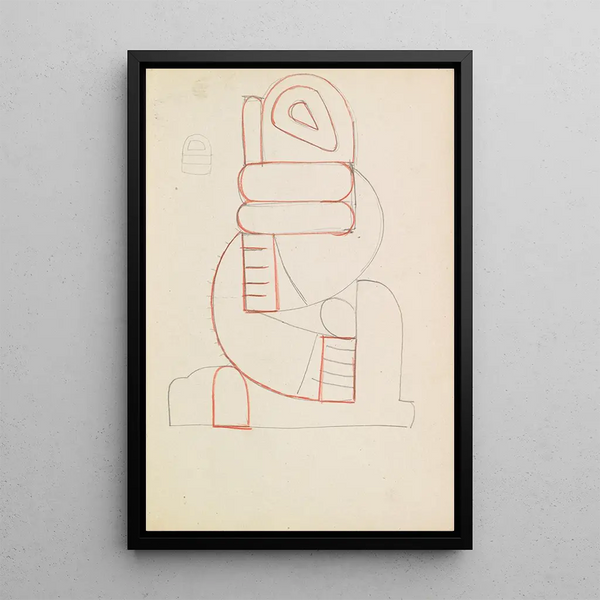 Henri GaudierBrzeska - Abstract Figure Study.webp