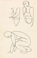 Trois études de figures - Henri Gaudier-Brzeska — artwork view