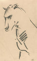 a three-quarter view of a lioness - Henri Gaudier-Brzeska — artwork view