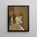 Achter het gordijn van het ballet - Henri Gervex — ingelijst kunstwerk aan de muur