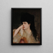 L'attente trompe - Henri Gervex — ingelijst kunstwerk aan de muur