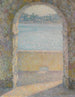 De Poort van de Zee Villefranche-Sur-Mer - Henri Le Sidaner — weergave van het kunstwerk