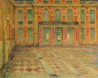 Henri Le Sidaner - Versailles Cour dHonneur.webp