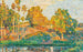 Aan de oever van de rivier - Henri Lebasque — weergave van het kunstwerk