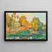 Aan de oever van de rivier - Henri Lebasque — ingelijst kunstwerk aan de muur