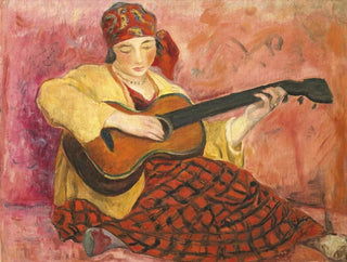 Henri Lebasque - Femme  la guitare.webp