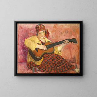 Henri Lebasque - Femme  la guitare.webp