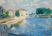 La Marne Lagny - Henri Lebasque — weergave van het kunstwerk