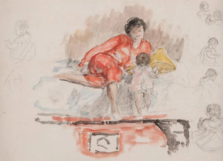 Henri Lebasque - Study of Mother and Child.webp