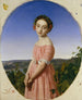 Faustine Léo 1832-1865 - Henri Lehmann — weergave van het kunstwerk