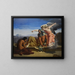 Henri Lehmann — ingelijst kunstwerk aan de muur