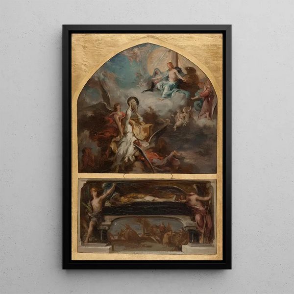 Henri Leopold Lvy - Rsurrection et Apothose de saint Denis.webp