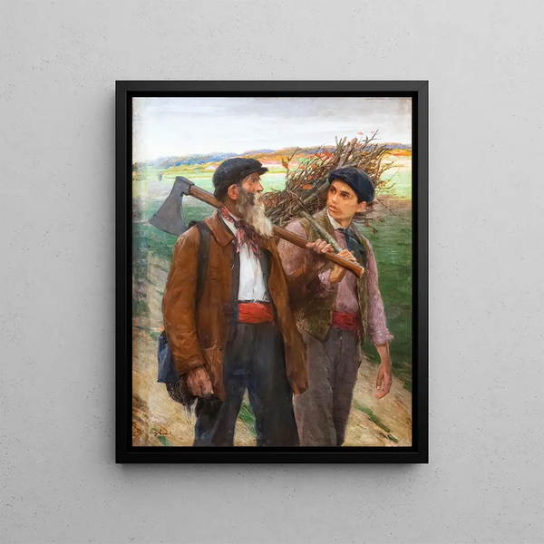 Henri Loubat - Le retour des bcherons.webp