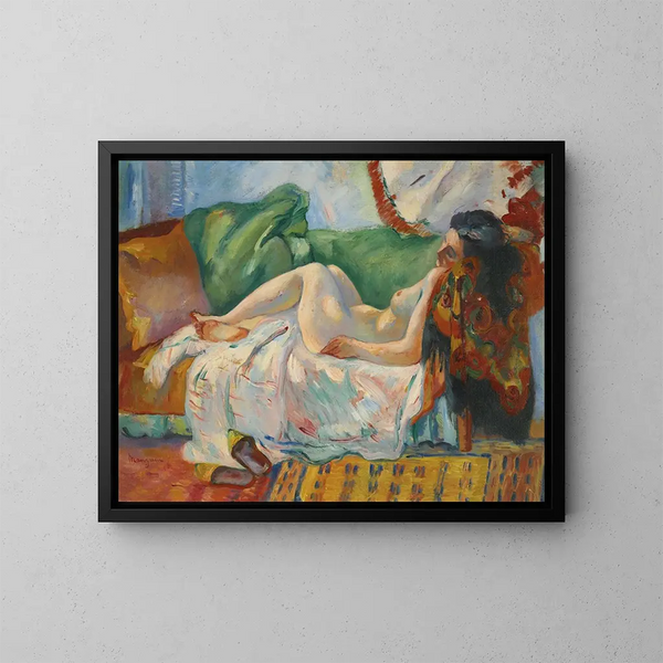 Slaper - Henri Manguin — ingelijst kunstwerk aan de muur