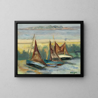 Henri Manguin - Voiliers  mare basse.webp