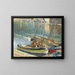 Boten in Collioure - Henri Martin — ingelijst kunstwerk aan de muur