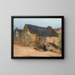 Chevrière voor een oud huis in Labastide - Henri Martin — ingelijst kunstwerk aan de muur