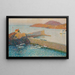 Collioure, de kapel op de dijk - Henri Martin — ingelijst kunstwerk aan de muur