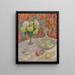 Dahlia's in de zon - Henri Martin — ingelijst kunstwerk aan de muur