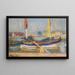 La Barque - Henri Martin — ingelijst kunstwerk aan de muur