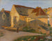 La vieille maison aux derniers rayons - Henri Martin — weergave van het kunstwerk