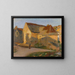 La vieille maison aux derniers rayons - Henri Martin — ingelijst kunstwerk aan de muur