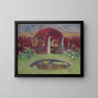 Henri Martin - Le Bassin et le tonnelle.webp