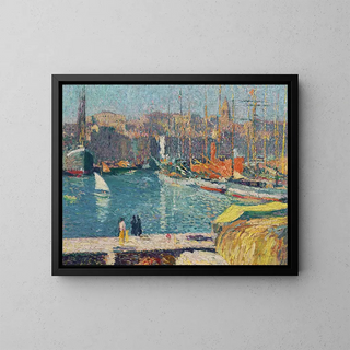 Henri Martin - Le vieux port de Marseille.webp