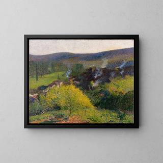 Henri Martin - Les Chaumires au soir.webp